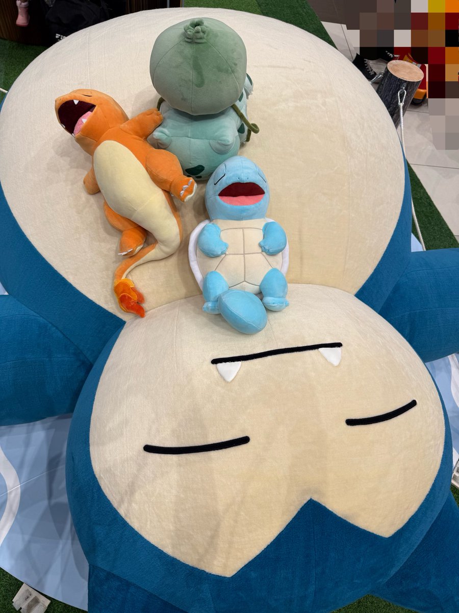 karashmotimoti's tweet photo. 今日までのんびり予定が台風で諦めて早めに帰ってきた😭
ポケモン達が幸せそうで浄化された
見た時カビゴンだけだった気するのに、御三家寝てた https://t.co/rniouyCiRK