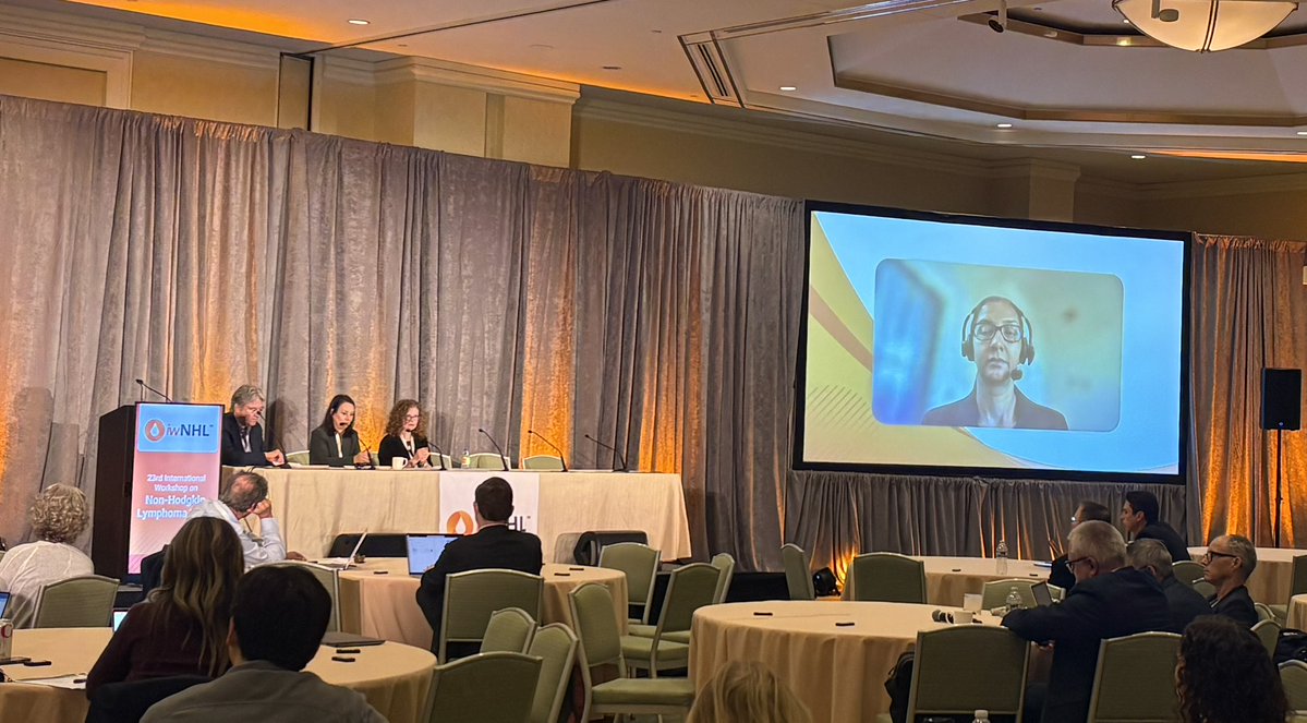 BioAscend's tweet photo. How do we expand access to CAR T-cell therapy? Tanya Siddiqi, @LNastoupilMD, Lorna Warwick, and Miguel Perales of @sloan_kettering share academic, community, and patient advocacy perspectives on overcoming barriers. #iwNHL26 #CARTcell #CellTherapy #PatientAccess https://t.co/Sz6wW1bn0t