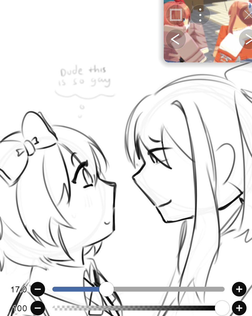 Thatoneunwanted's tweet photo. #ddlc https://t.co/u5ykzm4CqX