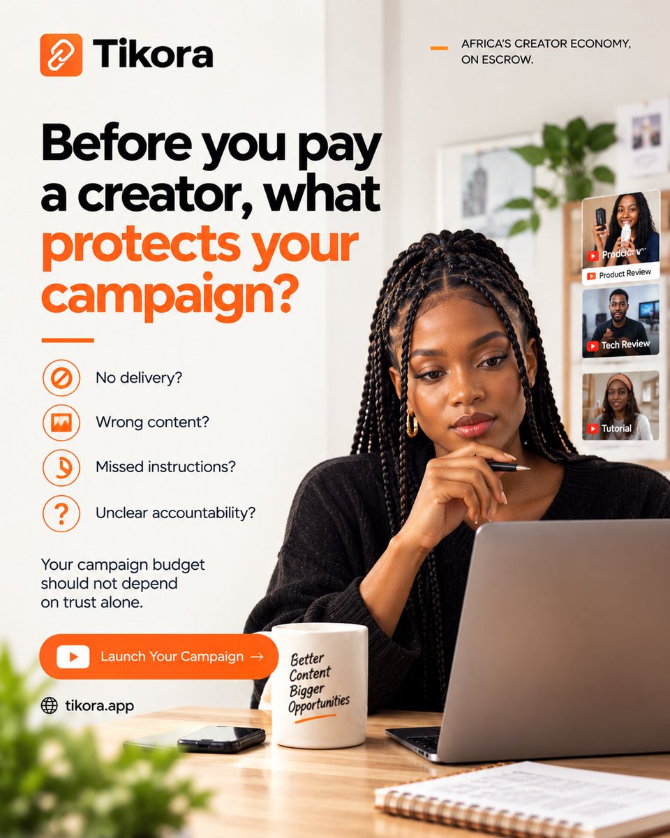 Tikorapro's tweet photo. Fake followers. Fake engagement. Paid reviews.

It might look good on paper, but when the audience isn’t real, the impact isn’t either.

For brands, it means wasted money.
For creators, it makes it harder for genuine influence to get the recognition it deserves. https://t.co/PYDfdoMOZi