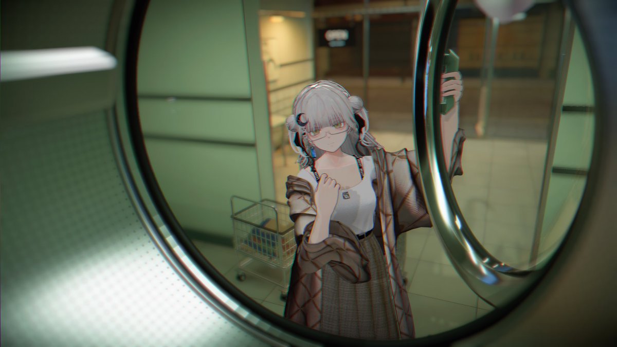 frontdays_'s tweet photo. #ヘルベチカちゃん #VRChat https://t.co/vFnn4g1Wjy
