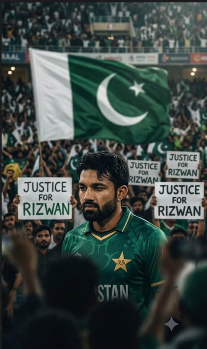 iqrafaryalgsl8's tweet photo. Strong JUSTICE FOR RIZWAN. ✊💚
We stand with Muhammad Rizwan today, tomorrow, always.
His fans will keep raising their voice.
#JusticeForRizwan #WeStandWithRizwan #MuhammadRizwan #RizwanFans #RiziArmy #StandWithRizwan https://t.co/0Ta9piAdY6