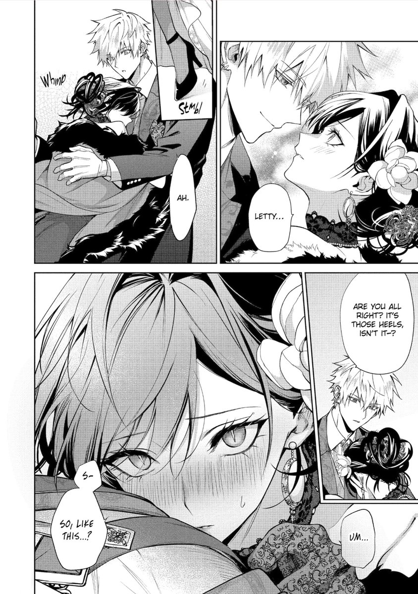 violetheart08's tweet photo. After he turned into a woman for his wife's sake, the wife who turned into a man looked at uh, him/her(?) and went like this https://t.co/4fHm0qOswB