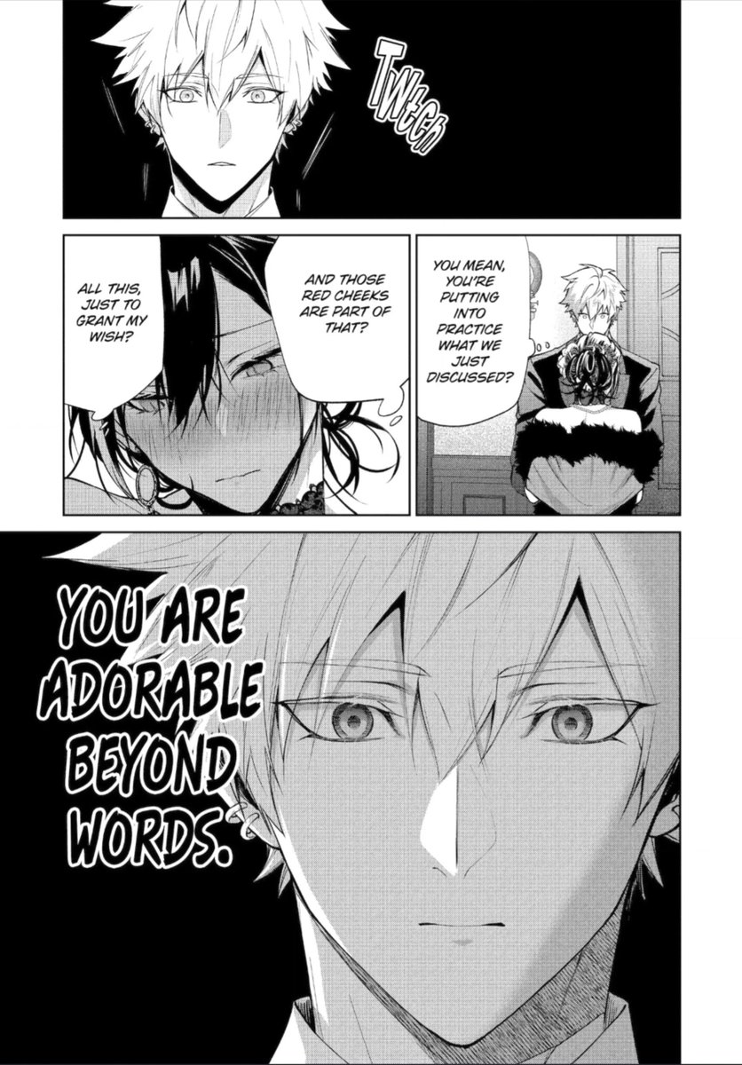 violetheart08's tweet photo. After he turned into a woman for his wife's sake, the wife who turned into a man looked at uh, him/her(?) and went like this https://t.co/4fHm0qOswB