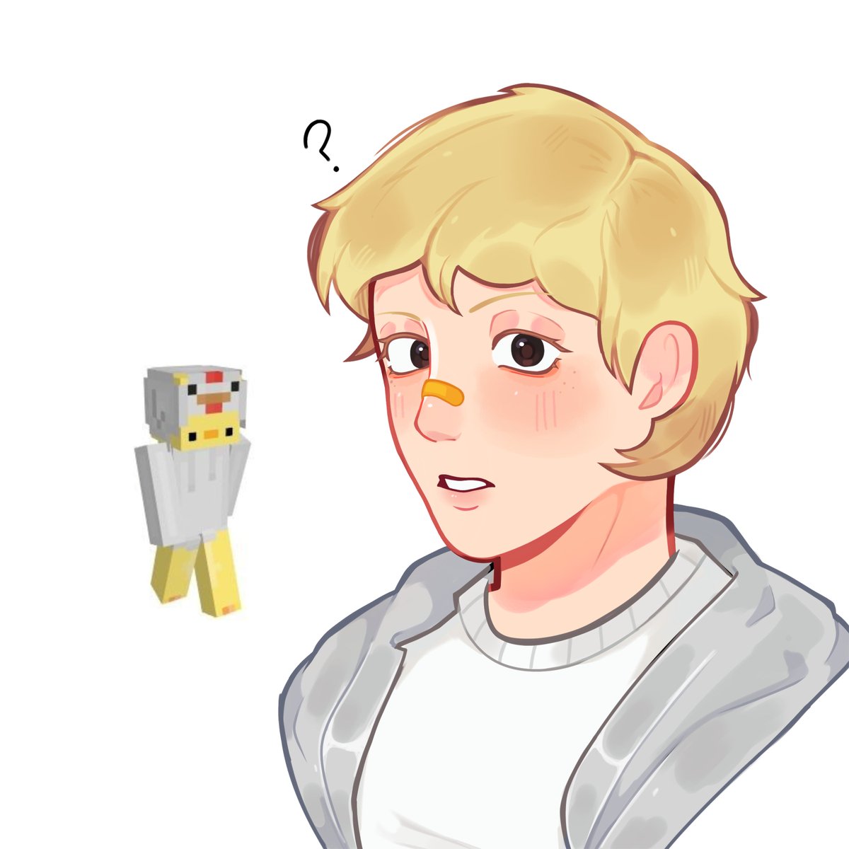 _xXD4NXx_'s tweet photo. Y luego me pregunté 
¿Cómo sería la versión humanizada de la skin de cap en Minecraft? 
Así que aquí tienen mi versión yeii💛
#CapitanGatoFanArt https://t.co/MZijzIqpkd
