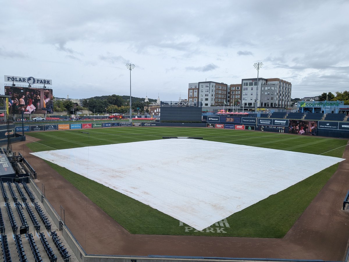 PatrickKinas's tweet photo. The end.
Today's @DurhamBulls regular season finale v @WooSox has been cancelled due to rain.
#Durham finishes 67-81; 39-34 in second half, in 7th place.
2026 #MLB debuts by:
#RaynelDelgado
#KennyPiper
#AlexCook
#BrodyHopkins
#TyJohnson
#TrevorMartin
#ChaseSolesky
#RaysUp https://t.co/3w8Z8W04eQ