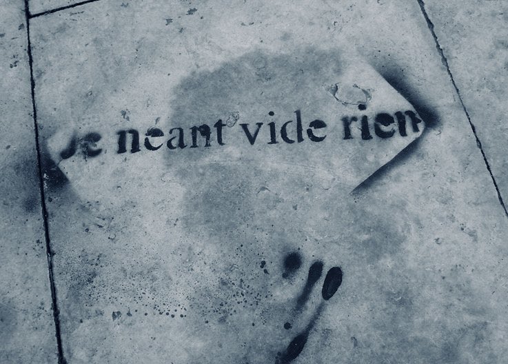 EtienneKlein's tweet photo. Le néant, le vide et le rien sont trois notions différentes, mais on considère parfois ces trois mots comme presque synonymes.
Avez-vous remarqué que lorsqu’on les lit à voix haute, l’un après l’autre, cela donne un drôle de résultat ? https://t.co/NprurRH92w
