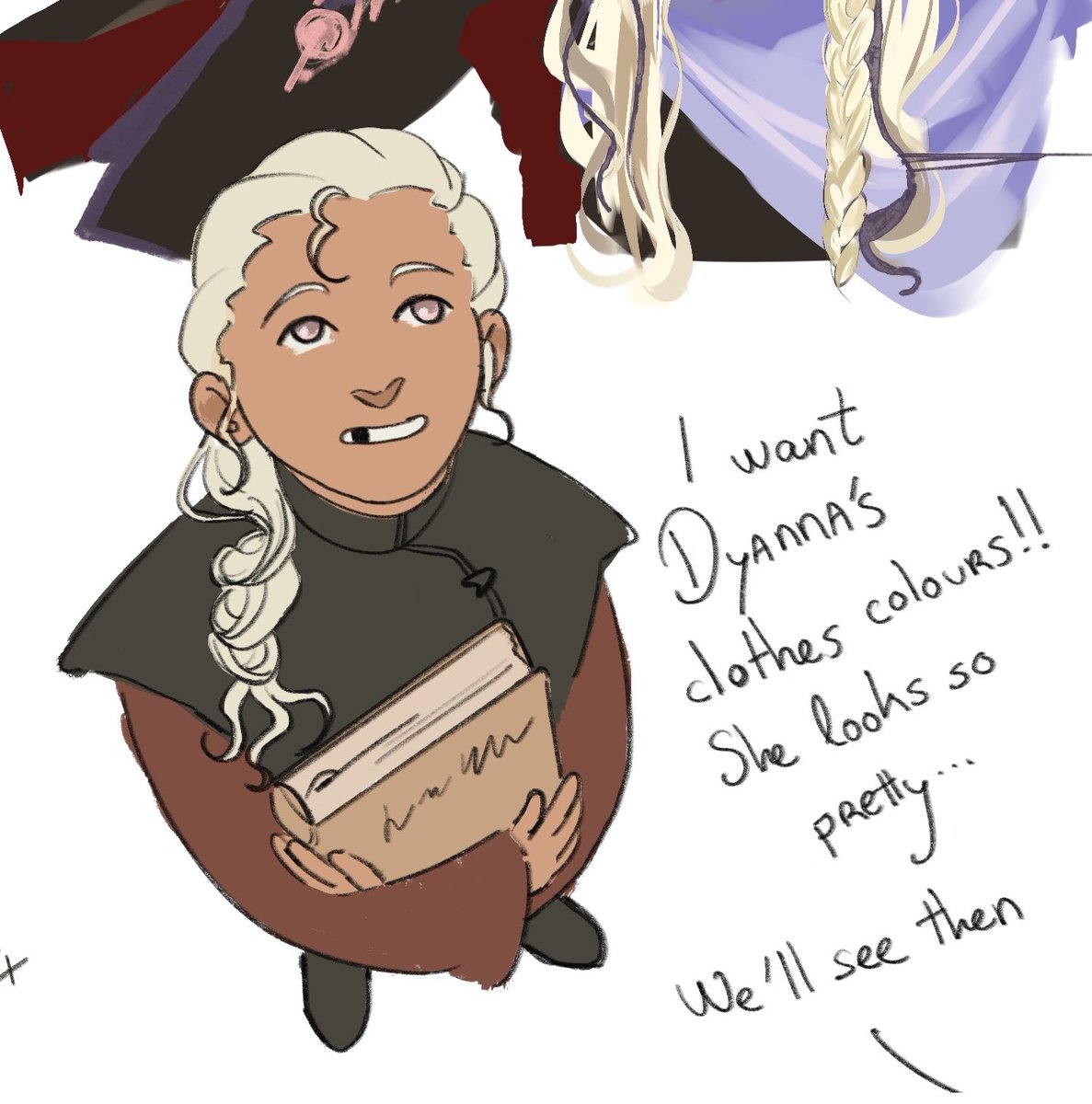 mltvex's tweet photo. What if Dany was Baelor’s daughter. 
She keeps having dreams of red deserts
#baelortargaryen #daenerystargaryen #asoaif https://t.co/PjMxaQLg7e