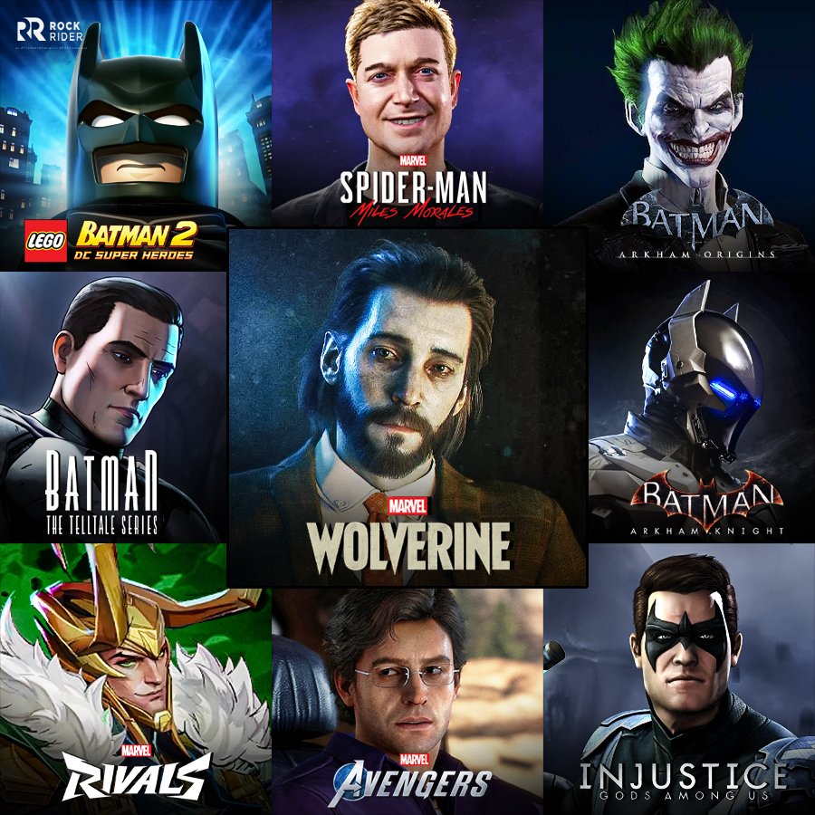 ursRockrider's tweet photo. Troy Baker in superhero video games https://t.co/B5Hf4bXAnx