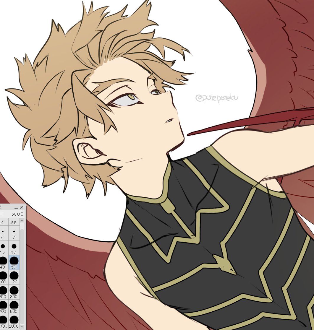 potepoteKU's tweet photo. wip https://t.co/cNWGYAFAhi
