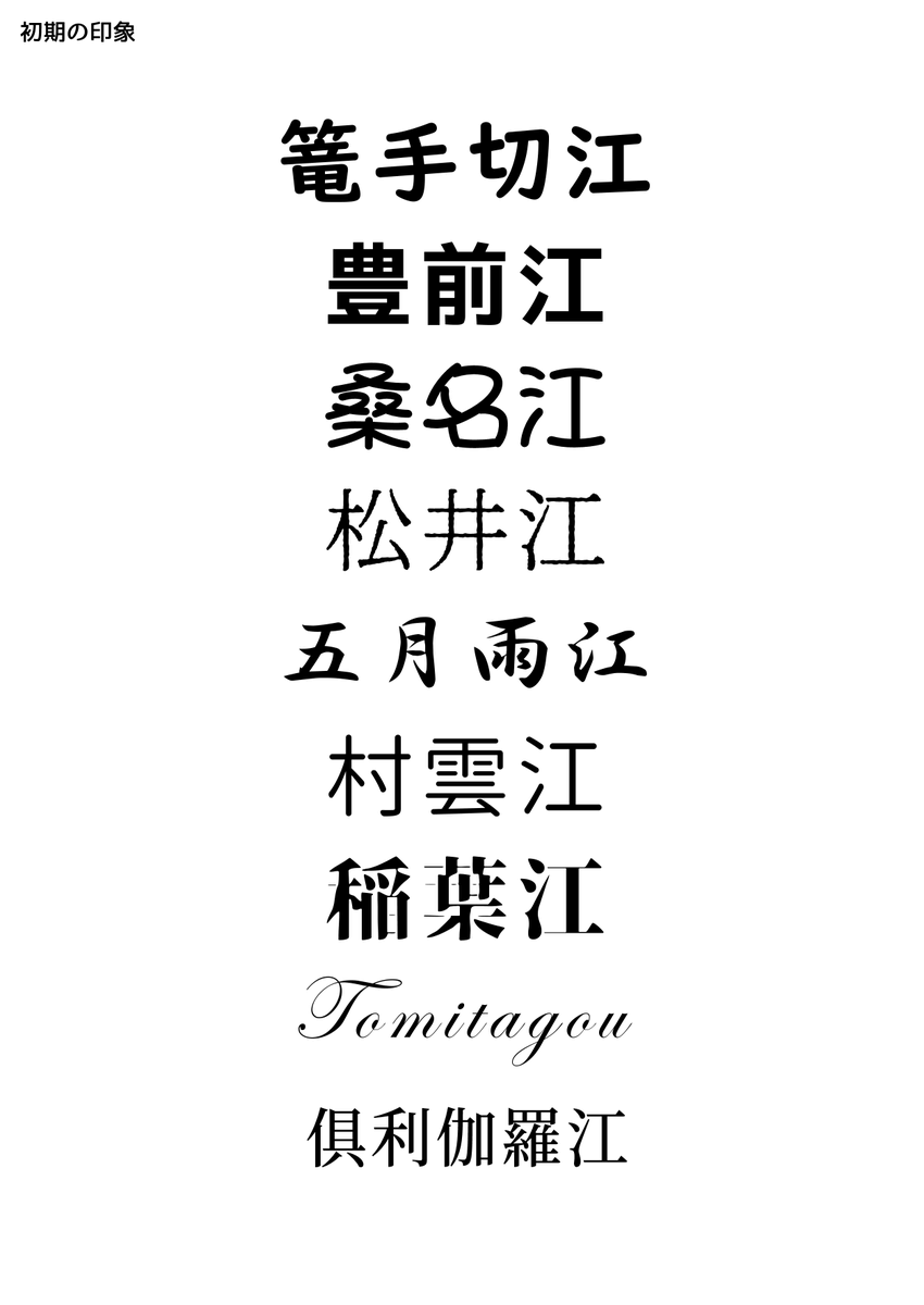 higuma_desu's tweet photo. 独断と偏見 https://t.co/ZEHpeCOpW6