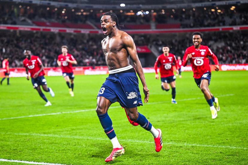 JoueursBE's tweet photo. Nathan Ngoy BUTEUR pour ouvrir le score contre Nice… contre son camp, en faveur de Nice. 😓 https://t.co/rAkdqWReoW