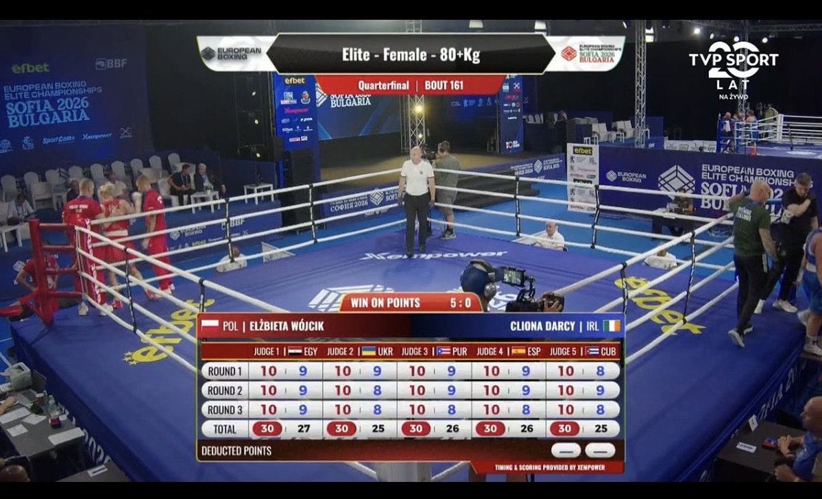 Igrzyska2024's tweet photo. Boks 🥊
Mamy pierwszy medal mistrzostw Europy w Sofii. Elżbieta Wójcik awansowała do półfinału w kategorii do 80 kg (nieolimpijska) po wygranej z Irlandką Darcy.
Elżbieta Wójcik wróciła do kadry po przerwie macierzyńskiej i dziś zaprezentowała się ze świetnej strony. Oczywiście celem jest kategoria 75 kg. Ależ to będzie walka o miejsce w kadrze!
#europeanBoxing
📷 Instagram, @sport_tvppl