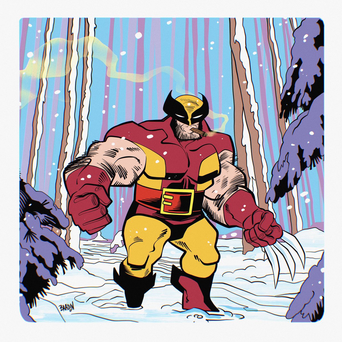 dave_bardin's tweet photo. Wolverine https://t.co/OLEMRJL2RO