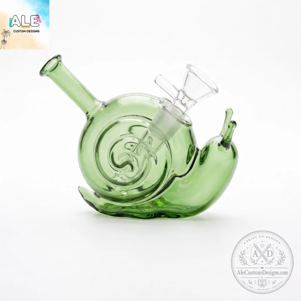 Alecustom01's tweet photo. The cutest addition to your glass lineup! ✨🐌 Handcrafted green snail glass piece designed for smooth sessions.
Get yours: https://t.co/bBICYJFilt
#GlassPorous #FunctionalArt #GlassCollectibles https://t.co/1sXuvGe5pl
