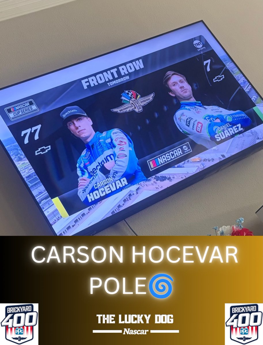 DeloiseKruis's tweet photo. Indy Qualifying Results

Carson Hocevar will lead the field to green this weekend alongside Spire teammate Daniel Suárez. https://t.co/par39WSazJ