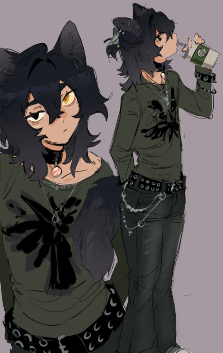 Sour_Kiwiis's tweet photo. Day 72 .. little emo boy era https://t.co/NUuYGzlWr0