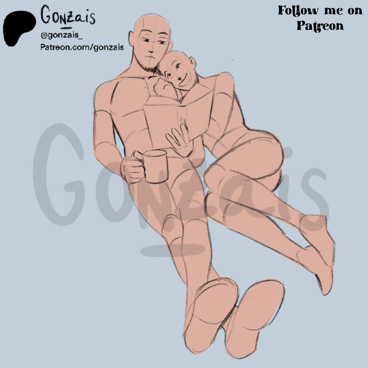 gonzais_'s tweet photo. Couple actions♥️❤️❤️✨
3 poses for Patrons
Please share🫶🏻
#drawingbase #posereference #artbase #artreference #poses #練習 #日々描く #Poseref https://t.co/qr2HW1o1QO