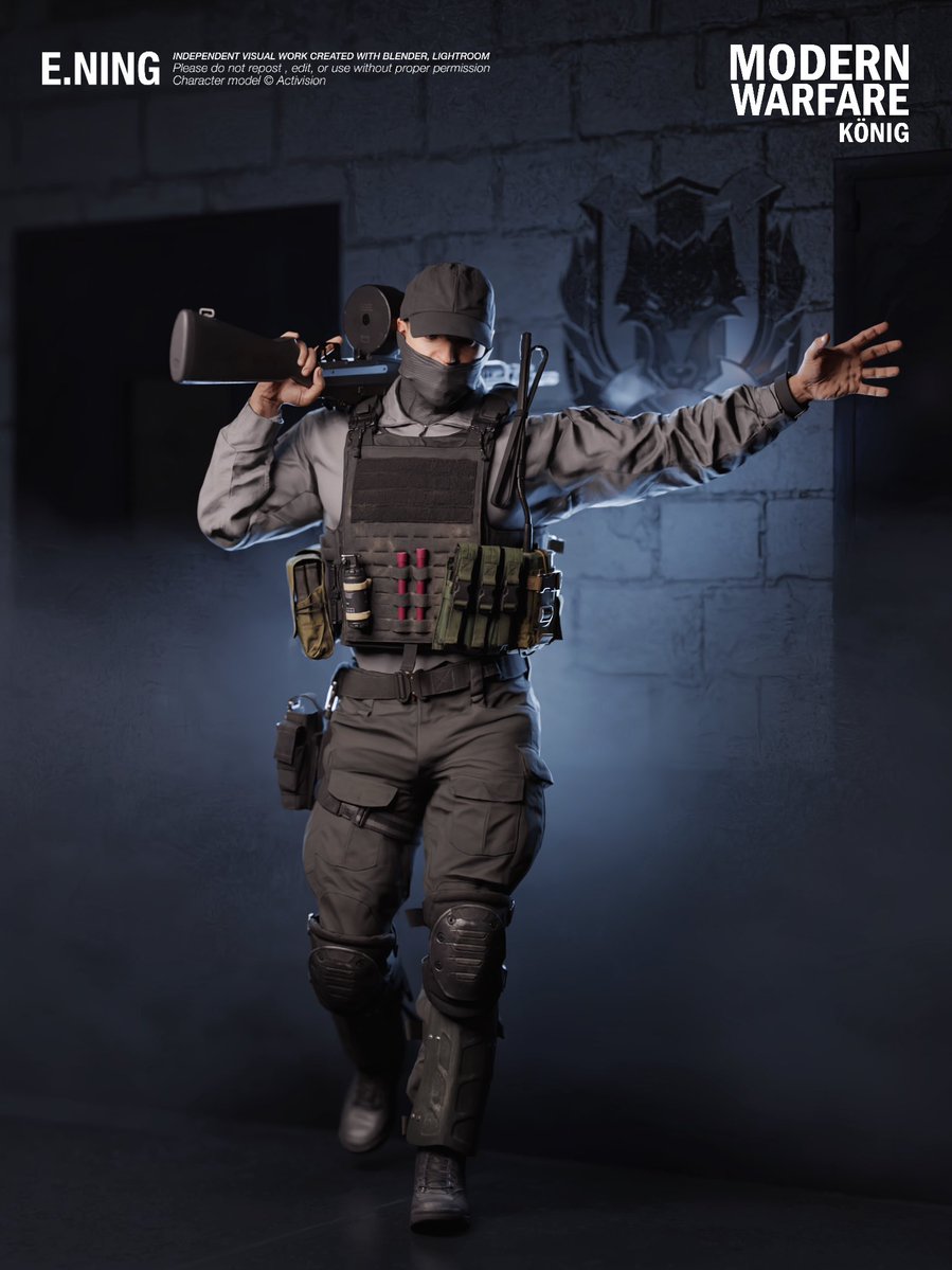 E_Ningg's tweet photo. With you until the end 

#konig #cod #Rendering https://t.co/fl0WCv3c9o