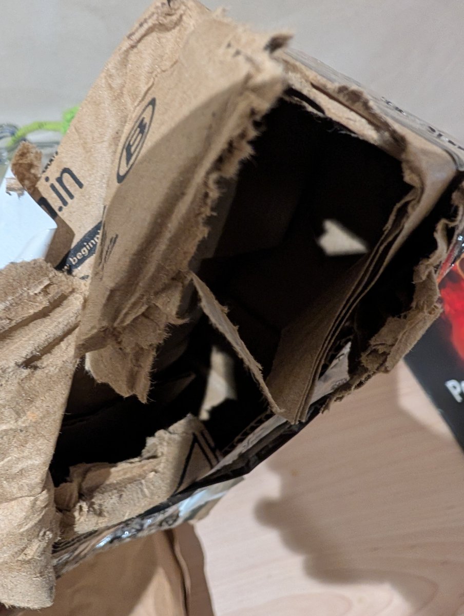 Rahulbhasins's tweet photo. @amazonIN is the new eBay... Frauds galore. Just received an empty packet.. to my fortune it was a 298 rupee product. And now @amazon has launched a full scale investigation into this huge claim I as a #primemember is asking for. 
I remember producing an event for Amazon and a quote on the office wall by @JeffBezos which said something like "take care of the customer of someone else will" which obviously now seems like was not meant for the Indian Market.