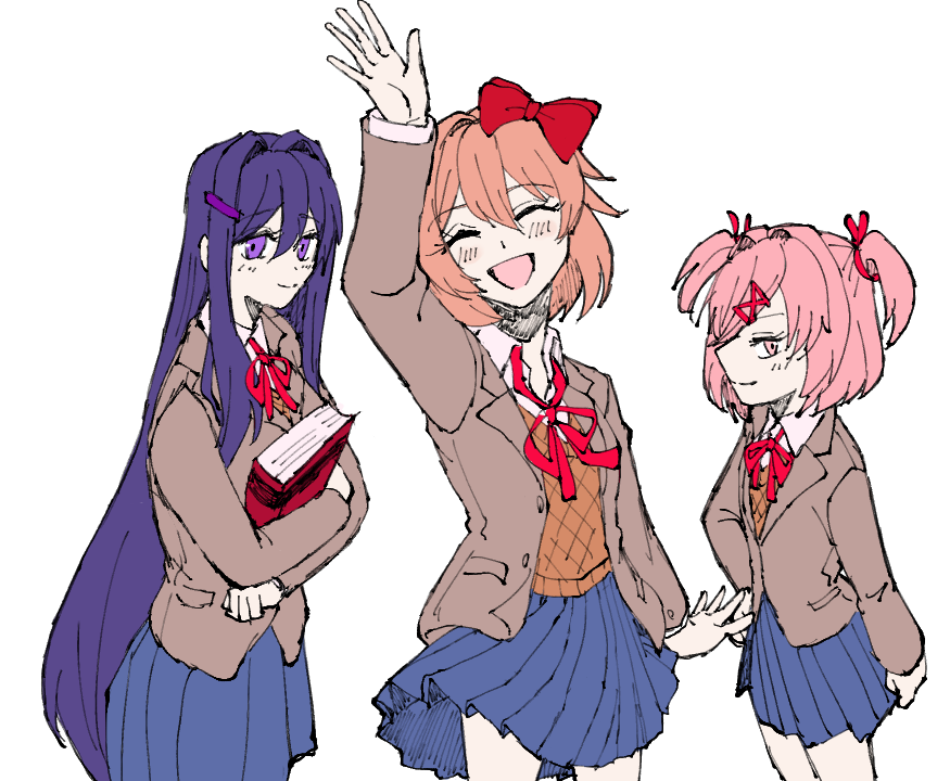 game_hrn's tweet photo. #DDLC https://t.co/rLQdjQJScm