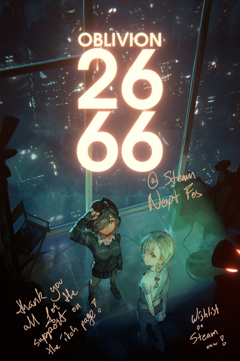 SolarAutomata's tweet photo. OBLIVION 2666 now has a page on Steam. Wishlist now. 

A slipstream magical realist visual novella about an outsider, a borrowed camera, and a city that no longer matches its own photographs—told through literary prose and ever-shifting, textured cinematic presentation. https://t.co/XQoBV8vSEx