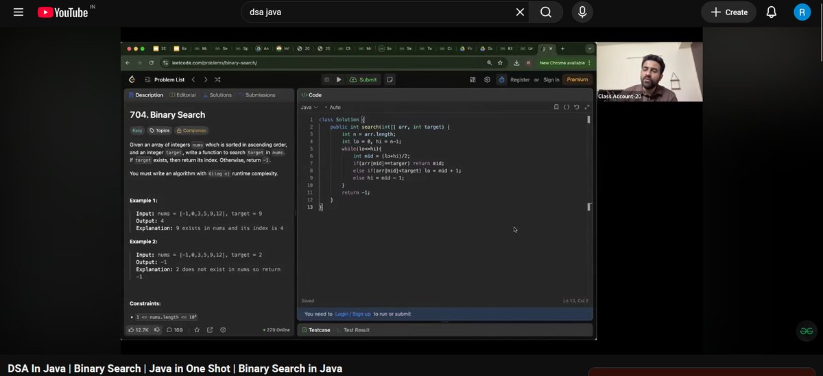 Ritvik2468's tweet photo. Day 4 of #120daysPhoenixArc by
@siamjuit 

~ Learned Binary Search concepts
~Solved practice problems on GeeksforGeeks. https://t.co/5aLgwyMKio