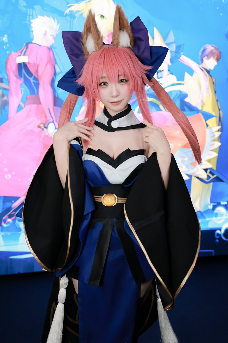 KimJoPark_'s tweet photo. 26. 09. 17 TGS

타마모노마에: 이오리 모에님(@iorimoe_five)
👘💓

#TGS2026 #FateEX_Record #cosplay #コスプレ #玉藻の前 https://t.co/AvOowmk3F8