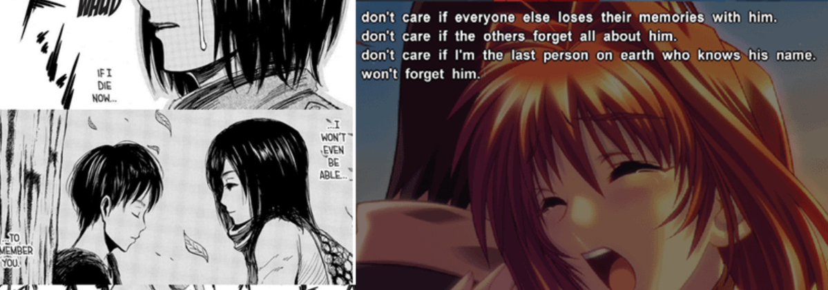 Claudespeed72's tweet photo. Isayama debió tomar algunas cosas más del Takeru x Sumika para el romance de Eren y Mikasa.

La construcción fue terrible y el querer justificarlo con "de eso no va la obra" se me hace tonto viendo que esos sentimientos terminaron siendo relevantes https://t.co/7DpTSZBoA8