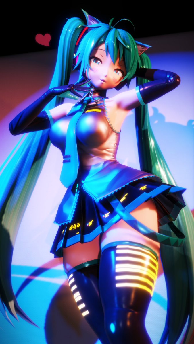 mikou_39's tweet photo. "Miku Miku Mix~" #初音ミク #MikuMonday
I guess Miku-chan seem to be happy to be reuploaded ! w
Hope you'll like her ! (´▽`ʃ💙ƪ) https://t.co/hpgHpJhajD