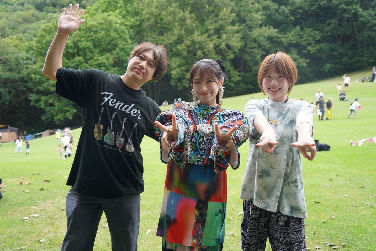 OBT_Gt's tweet photo. miwaさんサポートで
New Acoustic Camp 2026に参加。

山梨も良いが
群馬水上高原も素晴らしく良いところでした。

心配された天候
なんとか持ちこたえて良かった。

パーカッションまきちゃんとの演奏も
色んな挑戦が出来て楽しかったです。

#miwa
#山本真綺
#オバタコウジ
#ニューアコ https://t.co/yNGxEljhsQ