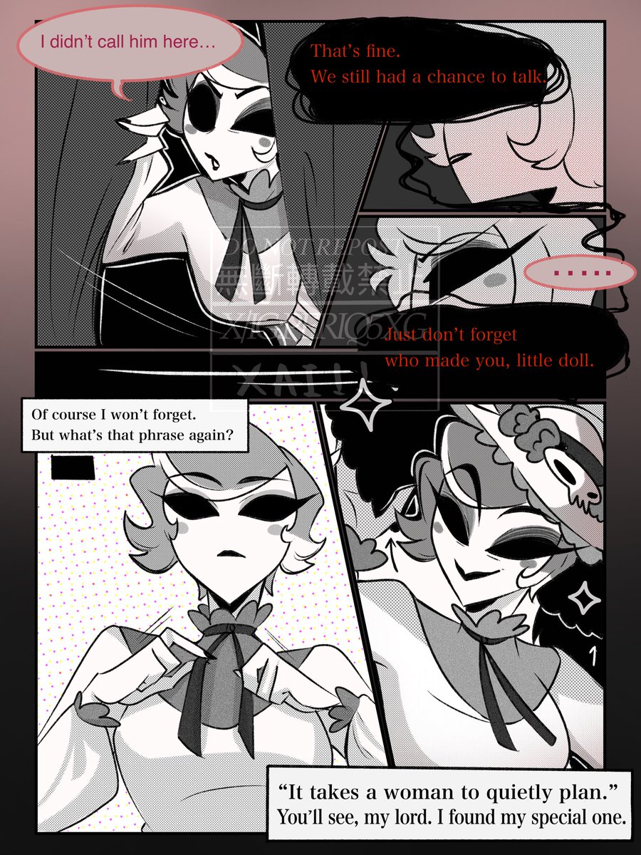 PeriQ5XG's tweet photo. “What if…Rosie is the speaker of the (Evil) God?” PART 1.
This comic would have a bit radiorose, but is not in romance way.
Every explanation of characters’ relationships are my HEADCANON.
#HazbinHotel #HazbinHotelRosie #HazbinHotelRoo https://t.co/lJ7QGHAmHk