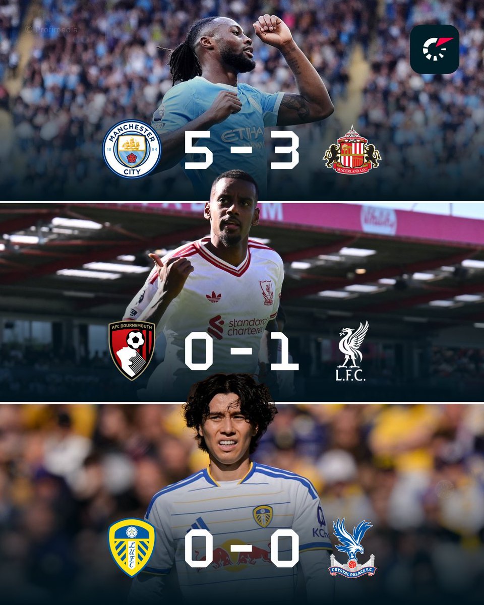 futinglesbrasil's tweet photo. Resultados dos jogos 

@premierleague 

#Premier_League https://t.co/hPj0qXkWht