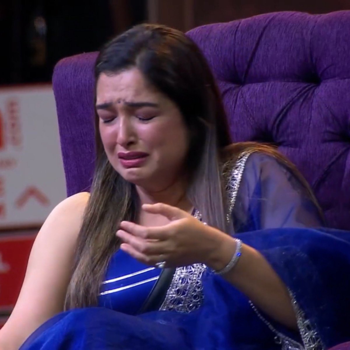 secret_cloudsss's tweet photo. Don't cry amrapali 😞 we're not with you🥹🥹
#BiggBoss20 #BB20 https://t.co/YhDQRAhBbk