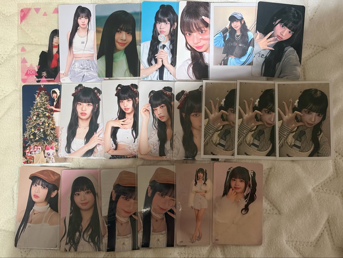 luvvv__hime's tweet photo. ME:I ミーアイ トレカ 買取 交換

（譲）画像2~7(7枚目送料のみでお譲り可)
（求）画像1＞買取(PayPayマネーライトor銀行振込)

関西オフラ手渡し＞郵送

ﾒﾙｶﾘ最安値以下・価格相談🆗
まとめてお値下げも可能ですので、お気軽にお声掛け下さい🙇🏻‍♀️

#ME_I_交換 #ME_I交換 #ME_I買取 https://t.co/JwZwxkuFaK