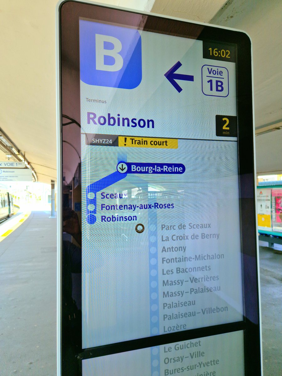 sgenmobilite's tweet photo. [TRAVAUX D'ÉTÉ] [TRAIN COURT] RER🟦Ligne B🟦🚈MI79 STIF : Robinson 🔁 Bourg-la-Reine

📽https://t.co/msQrGptneQ🎥

#rerb #traincourt #mi79 #travauxdete #robinson #sceaux #fontenayauxroses #bourglareine #stif #ratp #sncf https://t.co/pxWHFqTCAE