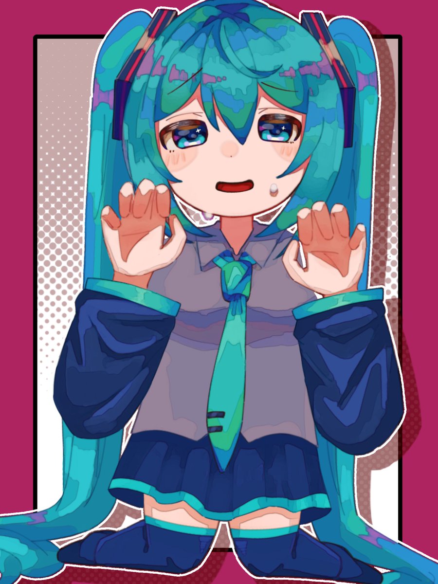 nuia_0's tweet photo. 押しに弱い
#初音ミク https://t.co/Nb1lAxSJLn