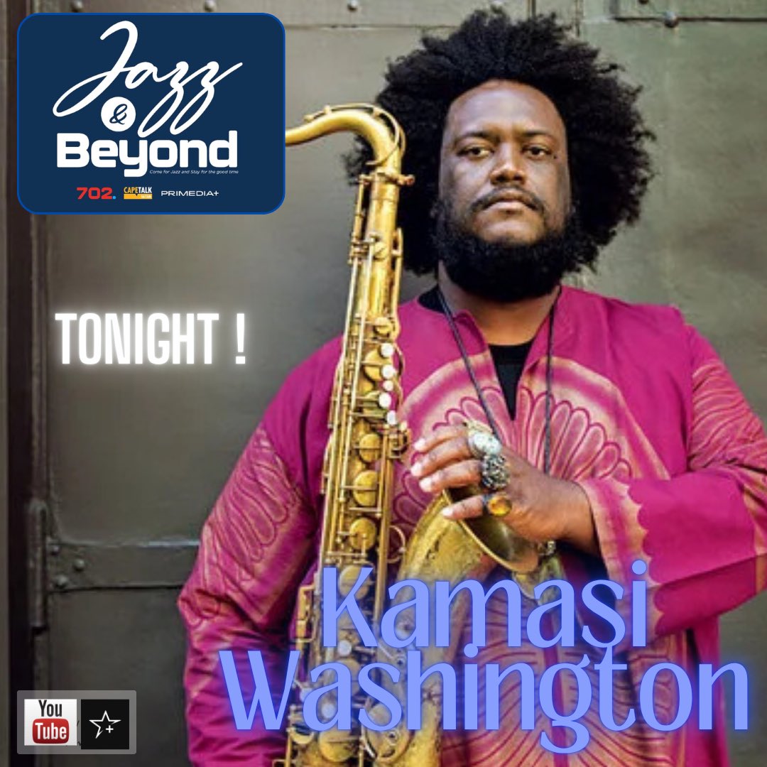 nothembaujx's tweet photo. At 5pm tune into #JazzAndBeyond on @Radio702  &amp; @CapeTalk for your favorite jazz tunes &amp; a chat with saxophonist @KamasiW a musician who believes jazz is not a museum but a living language capable of speaking to the present moment.

“Come for the Jazz &amp; stay for a good time “🎵📻 https://t.co/Nz7LDUqZce