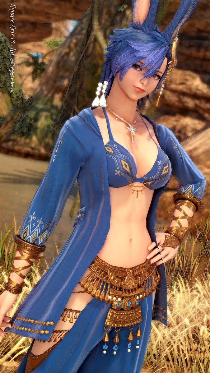 yapupu_zeromus's tweet photo. 髪型変えて気分転換(割りとすぐ戻る)
#FF14 #FF14SS #ヴィエラ https://t.co/O1PkLjmzL8