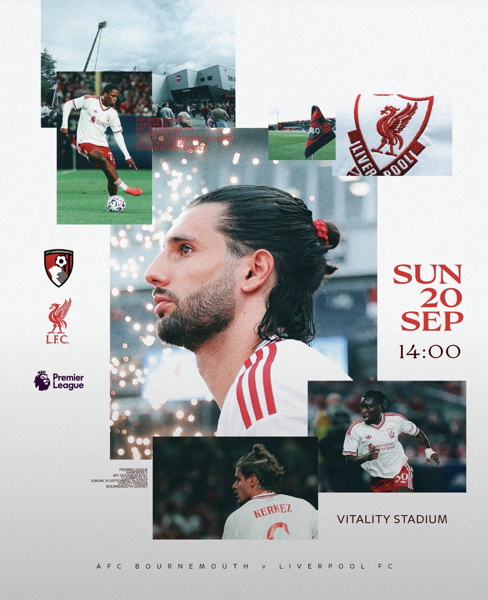 justLIVERPOOLL's tweet photo. Bournemouth away today. Score prediction? I’m going 2-0 Liverpool 🔴 Drop yours below 👇 #LFC #YNWA #BOULIV https://t.co/QZu7Dep2mT