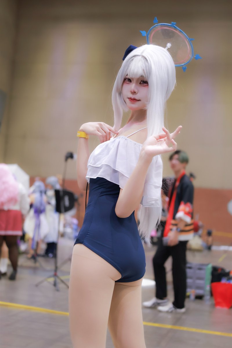R10Park's tweet photo. #9서코 #블루아카이브 #수야코 #ブルーアーカイブ #つきゆきミヤコ #cosplay 

C- 수영복 츠키유키 미야코(블루아카이브)
M- 메뭄(@cos_memumm14) https://t.co/cFBzL6TCvj
