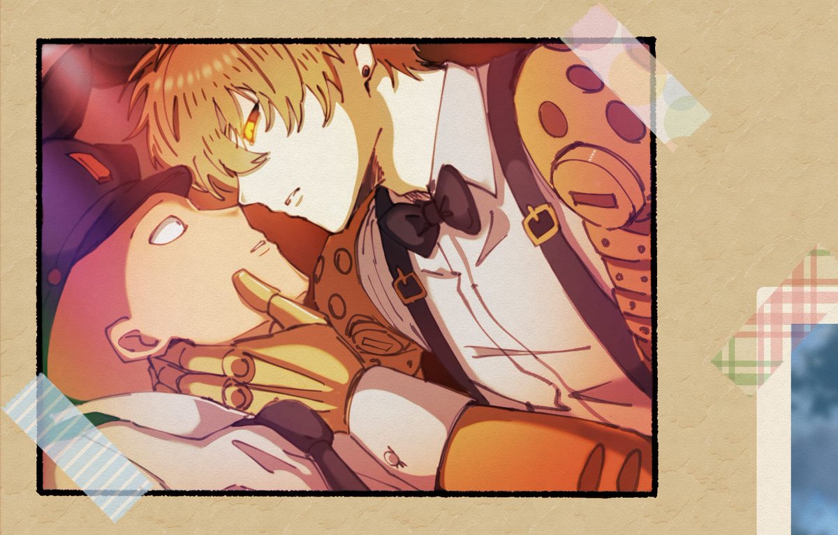 aroma6820's tweet photo. ���ぬ@b0g8fnさんと線画交換やりました！（線画らぬさん、塗り私） https://t.co/Do2TlUpqj7
