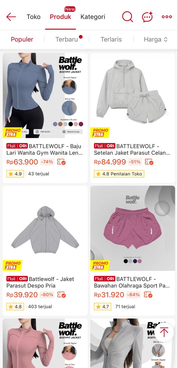 Buterrcream's tweet photo. tokonya ini yaa https://t.co/KZYCUOVBh2 masa iya jaket olahraga cuma 30ribuan, auto langsung borong buat outfit olahraga seminggu😭😭🙏🏻 https://t.co/BLiRL6o409