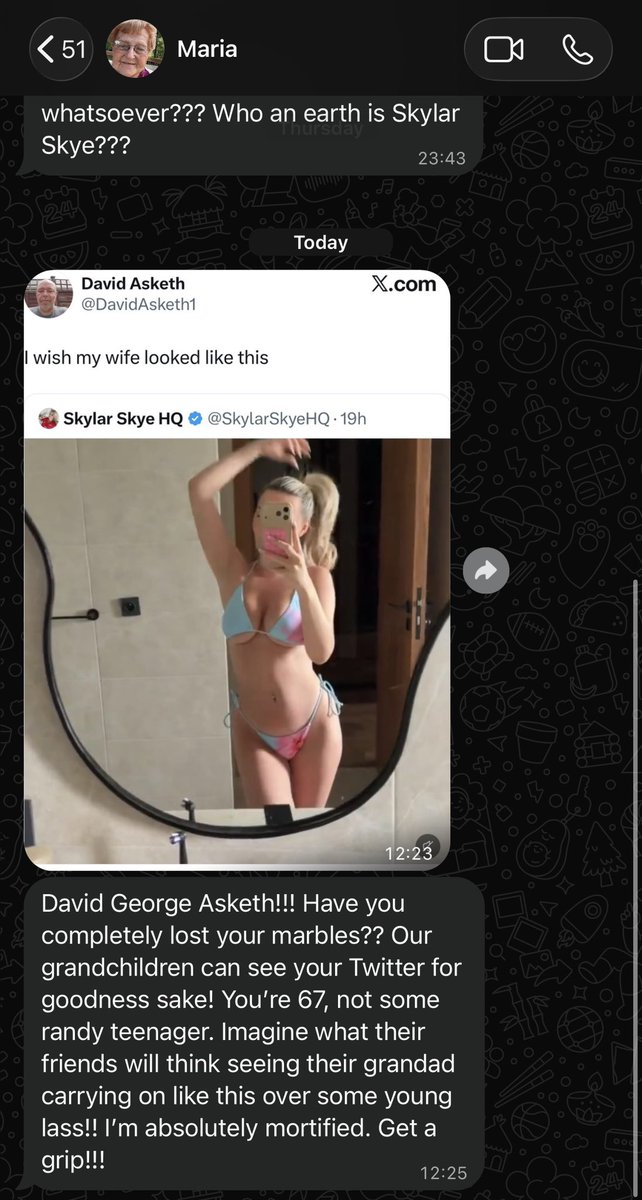 DavidAsketh1's tweet photo. Can someone stop sending these to my wife? https://t.co/MpoqwIlGr5