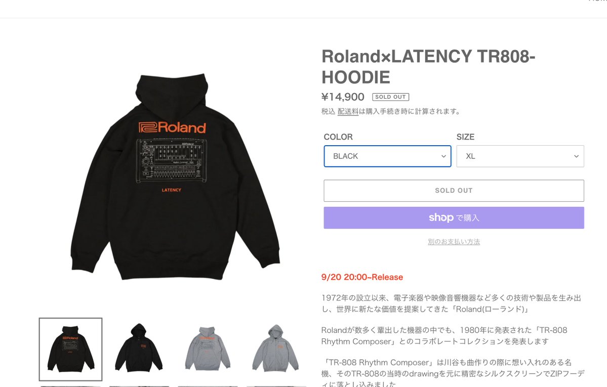 morimorichanne1's tweet photo. 無事購入出来た😁
#TR808
#Roland
#Latency https://t.co/FmLAcNd0JX