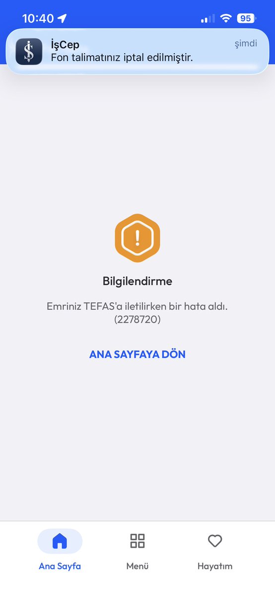 MYDONOZZ10's tweet photo. @achile611477942 @fonmagduruyuz @isbankasi Hiç bir şekilde dönmüyorlar. Bu olaylar düzeldikten sonra bunlarda 5 liramı bile tutmam artık @isbankasi @IsBankasiDestek https://t.co/QOYwXA4fTz