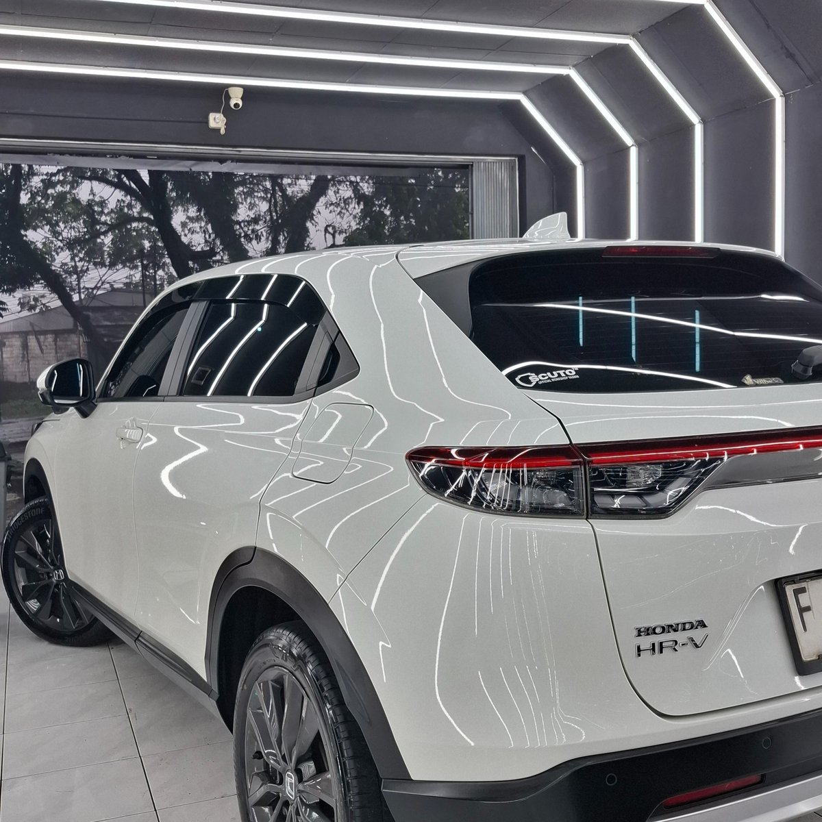 DerenSay's tweet photo. Honda HR-V after Nano Ceramic Coating by Scuto Yasmin. Protect your paint from fading, yellowing, extreme weather, and dullness. Enjoy a long-lasting glossy wet look, hydrophobic effect, and easier maintenance. Book now to protect your vehicle’s https://t.co/Ei3BUGThxA