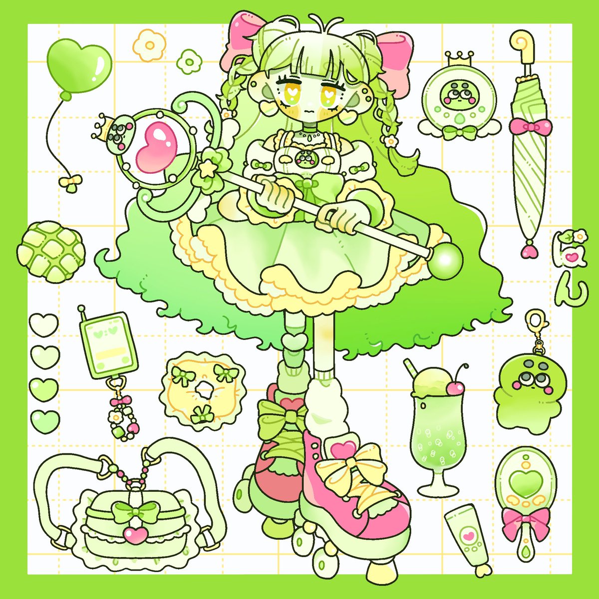ponpon_otama's tweet photo. #5連休は掘り出し作家大収穫祭 

かわいい女の子やお部屋描くのが大好きです〜そして緑色信者です🍀 https://t.co/HR2FDv4NmI