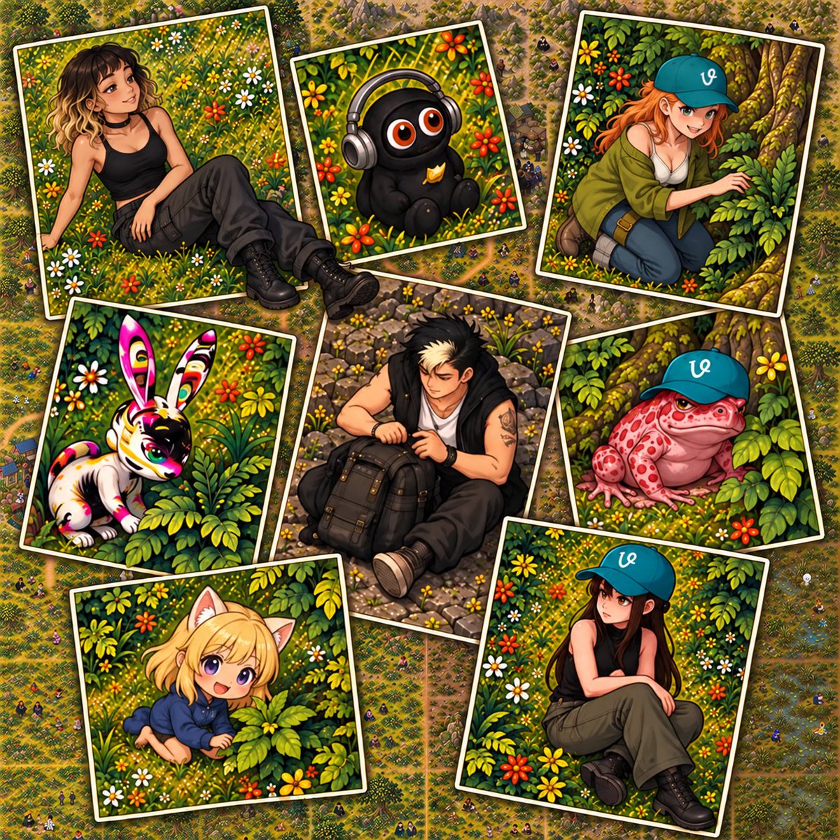 bloodredfrog's tweet photo. .@valhist is one of those people you want to support.

He's a genuine builder. Always creating, always trying new things. If something doesn't get the attention it deserves, he doesn't give up. He just gets back to work with even more enthusiasm.

Recently he made a game where he was literally giving away free money. But it looks like CT wasn't ready for that kind of generosity.

He's made a few games in different genres. Now @valhistgame is ready to introduce something completely new and much bigger. Battle royale with CT residents.

I found myself and many of my friends on the map. Are you there too?