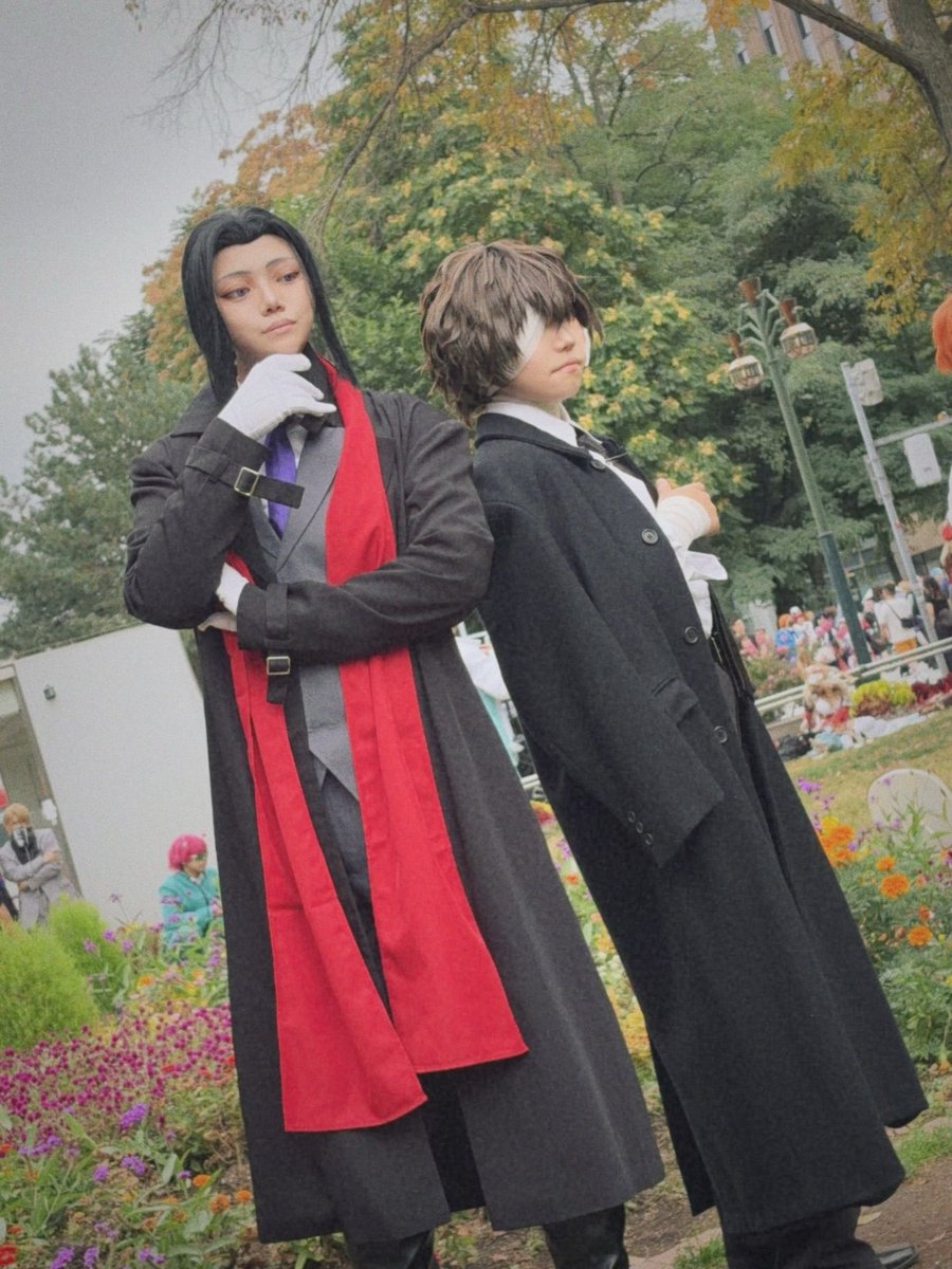 Pias_uya's tweet photo. BSD / cosplay / オフショ
🌳🤕
先生と一緒に撮影してもらった時に撮ってもらった写真があまりにも良良良だったので…
2枚目盛れてる❣️サツの余韻ひたひた
データ楽しみ〜‼︎✨✨✨

#サツコス https://t.co/d4KluIys73